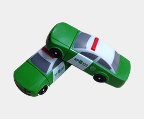 Custom PVC shape - Police Car – ODM project for display only